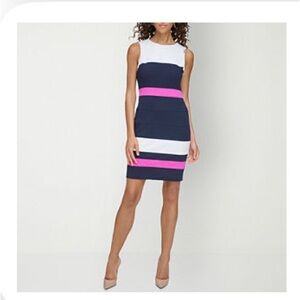 Marc New York Colorblock Sleeveless Dress